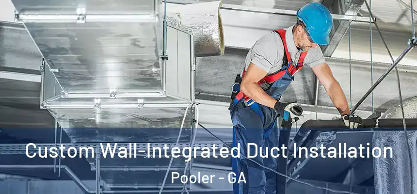  Custom Wall-Integrated Duct Installation Pooler - GA